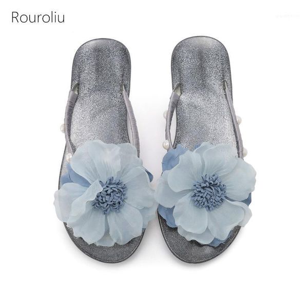slippers rouroliu 2021 summer flower flip flops women soft sole home shoes beach casual flat heel bling slides1, Black
slippers rouroliu 2021 summer flower flip flops women soft sole home shoes beach casual flat heel bling slides1, Black
