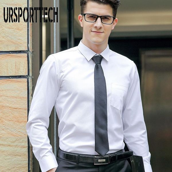 men's casual shirts ursporttech brand shirt men women long sleeve formal office plus size blouses and business, White;black
men's casual shirts ursporttech brand shirt men women long sleeve formal office plus size blouses and business, White;black