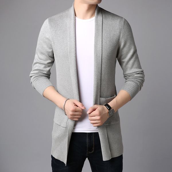 2020 new fashion brand sweater for mens cardigan long slim fit jumpers knitred overcoat autumn korean style casual men clothes 0927, White;black
2020 new fashion brand sweater for mens cardigan long slim fit jumpers knitred overcoat autumn korean style casual men clothes 0927, White;black