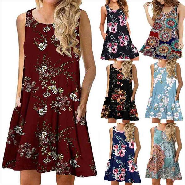 women summer floral print medium casual beach cover up plain pleated tank dress, Black;gray
women summer floral print medium casual beach cover up plain pleated tank dress, Black;gray
