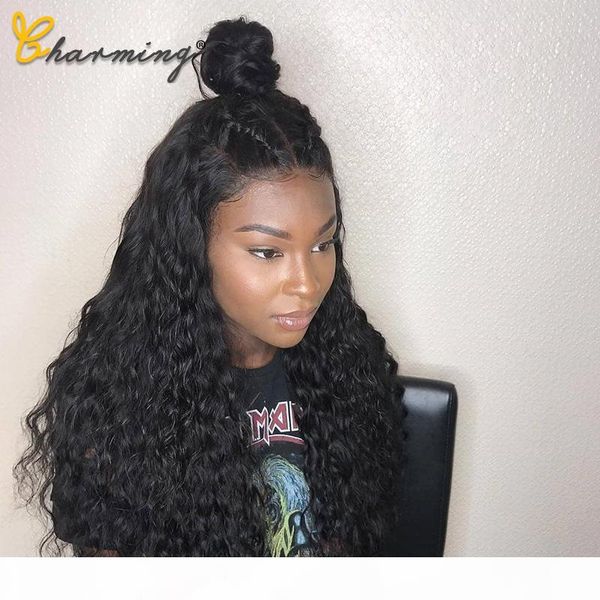 charming water wave wigs for black women long black natural density daily use wig heat resistant synthetic lace front wig
charming water wave wigs for black women long black natural density daily use wig heat resistant synthetic lace front wig