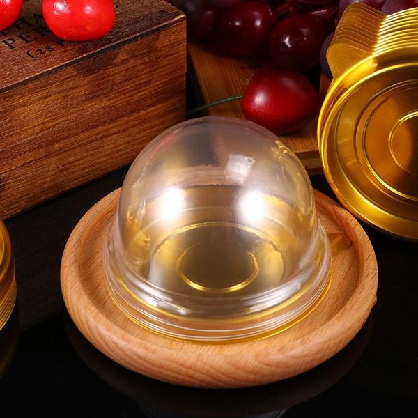 gift wrap 50pcs round plastic egg-yolk puff blister box container mooncake dome boxes baking packing (golden tray)
gift wrap 50pcs round plastic egg-yolk puff blister box container mooncake dome boxes baking packing (golden tray)