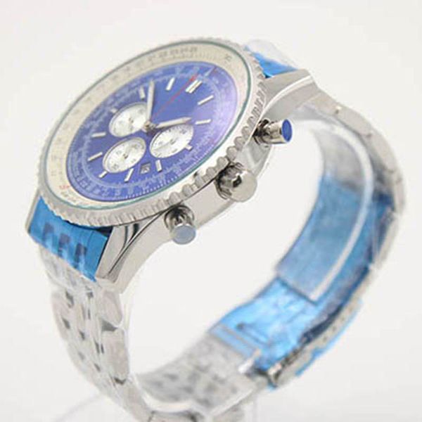 new quality b06 b01 navitimer watches chronograph battery movement quartz blue dial men watch stainsteel steel mens wristwatches229m, Slivery;brown
new quality b06 b01 navitimer watches chronograph battery movement quartz blue dial men watch stainsteel steel mens wristwatches229m, Slivery;brown