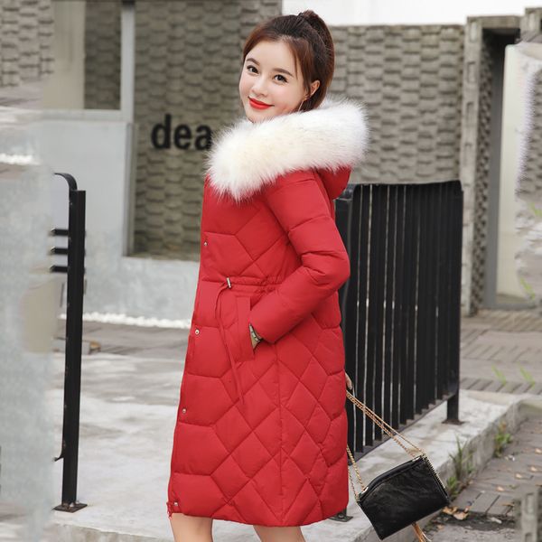 women parkas 2020 winter long jacket solid thick plus size hooded fur collar slim casual outwear cotton coat femme giacca donna
women parkas 2020 winter long jacket solid thick plus size hooded fur collar slim casual outwear cotton coat femme giacca donna