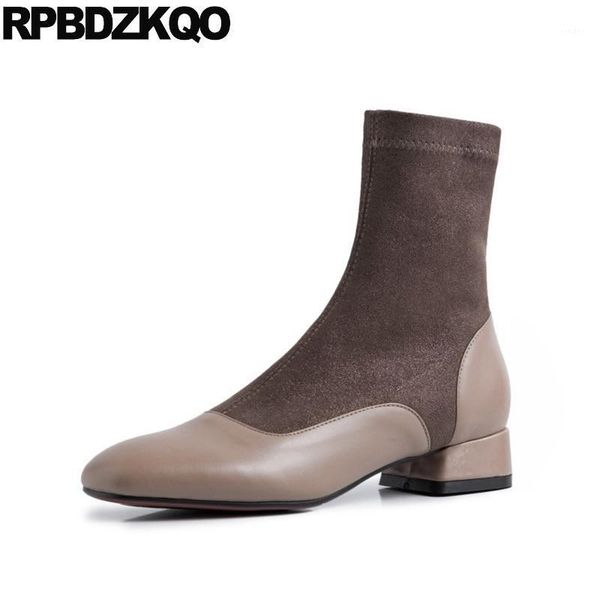 boots designer shoes ankle brand women winter genuine leather black square toe brown slip on chunky suede 2021 fall short 1
boots designer shoes ankle brand women winter genuine leather black square toe brown slip on chunky suede 2021 fall short 1