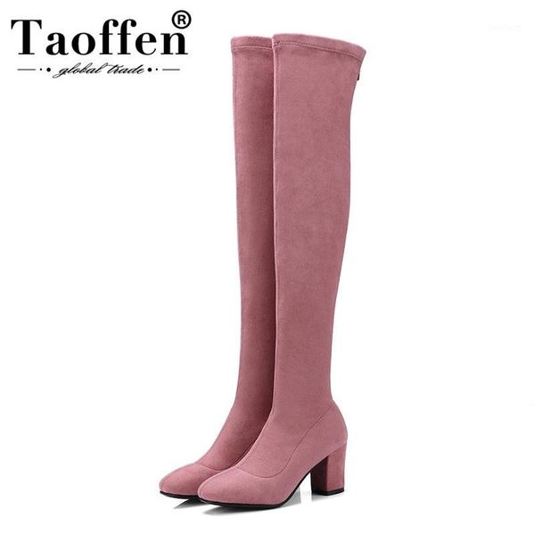 taoffen fashion mixed color women over the knee boots slim stretch long boots autumn winter party women footwear size 33-431, Black
taoffen fashion mixed color women over the knee boots slim stretch long boots autumn winter party women footwear size 33-431, Black