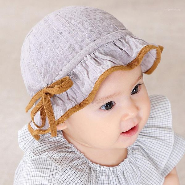 summer outdoor baby sun hat cute bows newborn baby boys girls hat soft girl beach cap beanie bonnet with brim1, Yellow
summer outdoor baby sun hat cute bows newborn baby boys girls hat soft girl beach cap beanie bonnet with brim1, Yellow