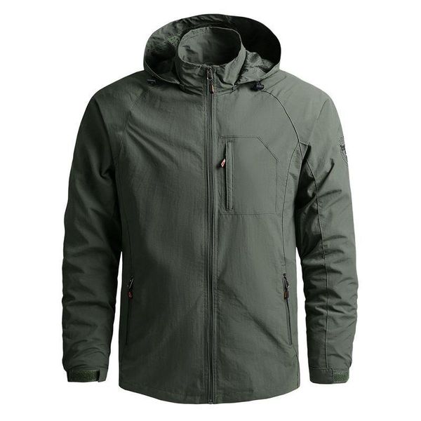 windbreaker jacket men waterproof softshell autumn spring tactical army outwear sports breathable hooded bomber coat, Black;brown
windbreaker jacket men waterproof softshell autumn spring tactical army outwear sports breathable hooded bomber coat, Black;brown