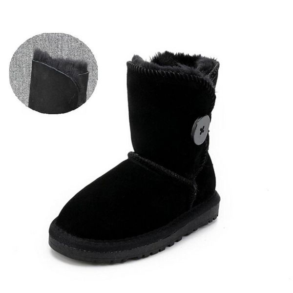 boots children' snow genuine sheepskin leather kids 100% natural fur warm wool winter boys girls shoes size 21-35, Black;grey
boots children' snow genuine sheepskin leather kids 100% natural fur warm wool winter boys girls shoes size 21-35, Black;grey