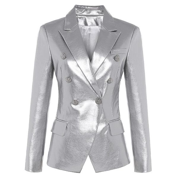 high-quality silver lapel double-breasted waist suit jacket women's fashion temperament jacket suit 2021 autumn and winter new, White;black
high-quality silver lapel double-breasted waist suit jacket women's fashion temperament jacket suit 2021 autumn and winter new, White;black
