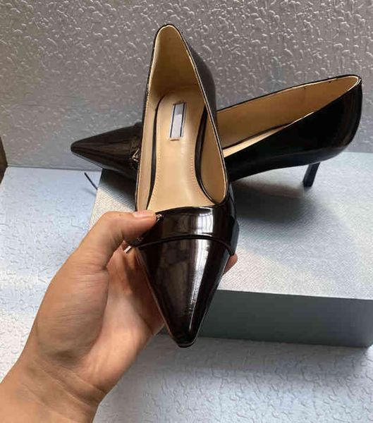 high-quality women's dress shoes fashion pointed real leather unique designer shoess wedding party show high heels women shoe luxury, Black
high-quality women's dress shoes fashion pointed real leather unique designer shoess wedding party show high heels women shoe luxury, Black