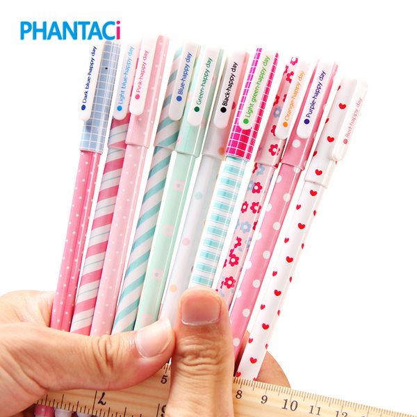 10 pcs/lot kawaii colorful ink gel pen set cute cartoon colorful gel pen korean stationery graffiti painting pens gift school
10 pcs/lot kawaii colorful ink gel pen set cute cartoon colorful gel pen korean stationery graffiti painting pens gift school
