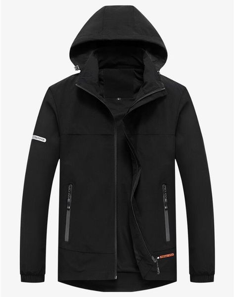 2021 new spring men's jackets outdoors windproof male hooded coats empl, White;black
2021 new spring men's jackets outdoors windproof male hooded coats empl, White;black
