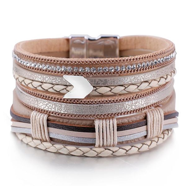 charm bracelets flashbuy multilayer alloy bracelet for women fashion jewelry leather braid bangles black wrap gift accessories, Golden;silver
charm bracelets flashbuy multilayer alloy bracelet for women fashion jewelry leather braid bangles black wrap gift accessories, Golden;silver
