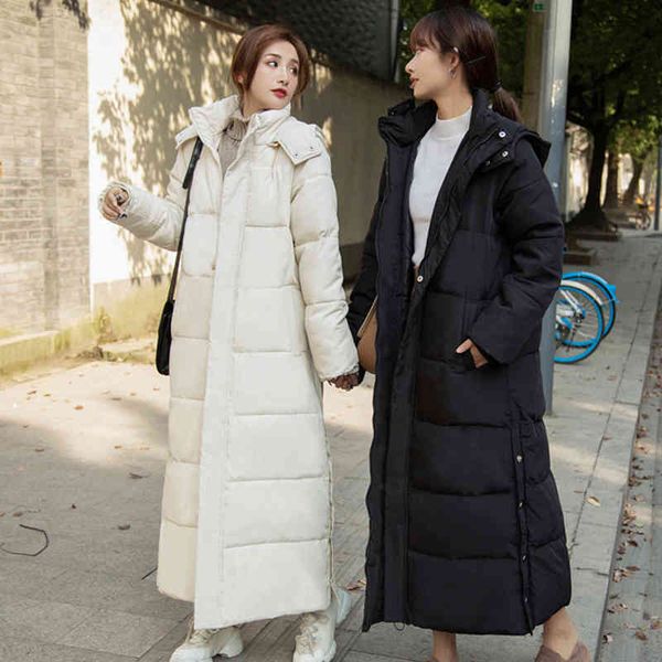 women's wool & blends x-long women winter padded jacket hooded warm thicken ladies long parka buttons design down cotton coat for femal, Black
women's wool & blends x-long women winter padded jacket hooded warm thicken ladies long parka buttons design down cotton coat for femal, Black