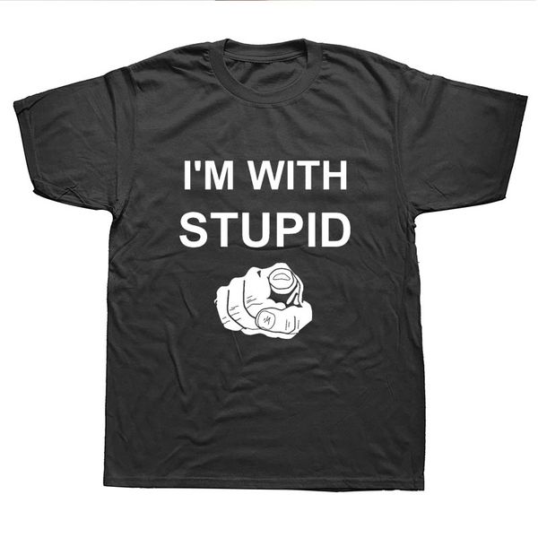 funny i'm with stupid men custom pattern cotton short sleeve man joke slogan rude present casual hoodie designers t shirts sweatshirt
funny i'm with stupid men custom pattern cotton short sleeve man joke slogan rude present casual hoodie designers t shirts sweatshirt