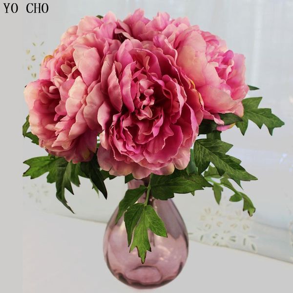 hight quality rose silk flower european 1 bouquet artificial flowers vivid peony fake leaf wedding home party decoration
hight quality rose silk flower european 1 bouquet artificial flowers vivid peony fake leaf wedding home party decoration
