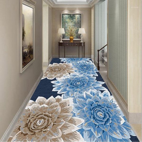 80 * 200cm creative european long corridor carpet 3d printing retro flower corridor non-slip carpet bathroom kitchen door mat1
80 * 200cm creative european long corridor carpet 3d printing retro flower corridor non-slip carpet bathroom kitchen door mat1