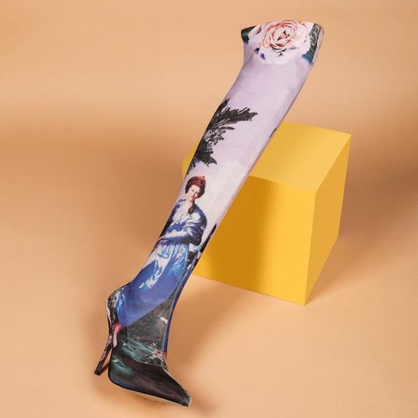 boots us4-13 womens over the knee floral printed stretchy stilettos high heel shoes custom made colors plus size 2021, Black
boots us4-13 womens over the knee floral printed stretchy stilettos high heel shoes custom made colors plus size 2021, Black