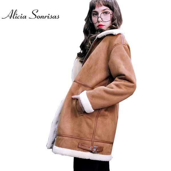 winter brown faux sheepskin coat women new winter warm suede long warm cashmere thick coats as3723x1016, Black;brown
winter brown faux sheepskin coat women new winter warm suede long warm cashmere thick coats as3723x1016, Black;brown