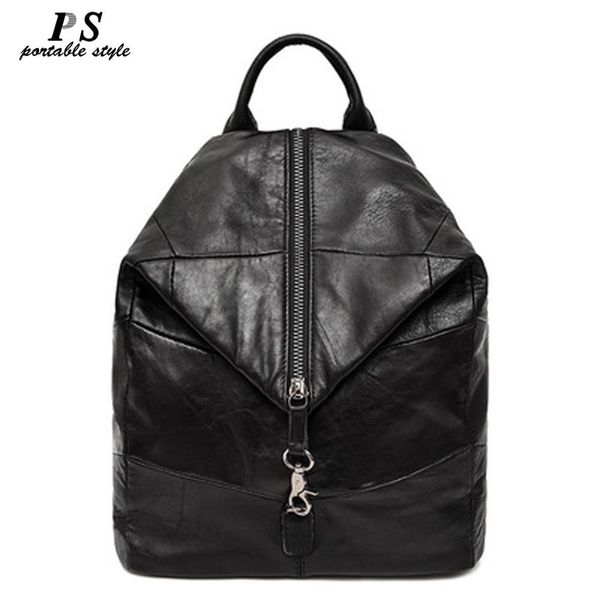 new women cow leather backpack large capacity soft 100% genuine leather school bags for ladies travel bags c1008
new women cow leather backpack large capacity soft 100% genuine leather school bags for ladies travel bags c1008