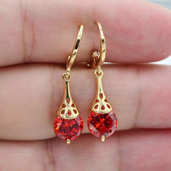 dangle & chandelier fashion women gold color filled red mystic za gems water drop earrings jewelry1, Silver
dangle & chandelier fashion women gold color filled red mystic za gems water drop earrings jewelry1, Silver
