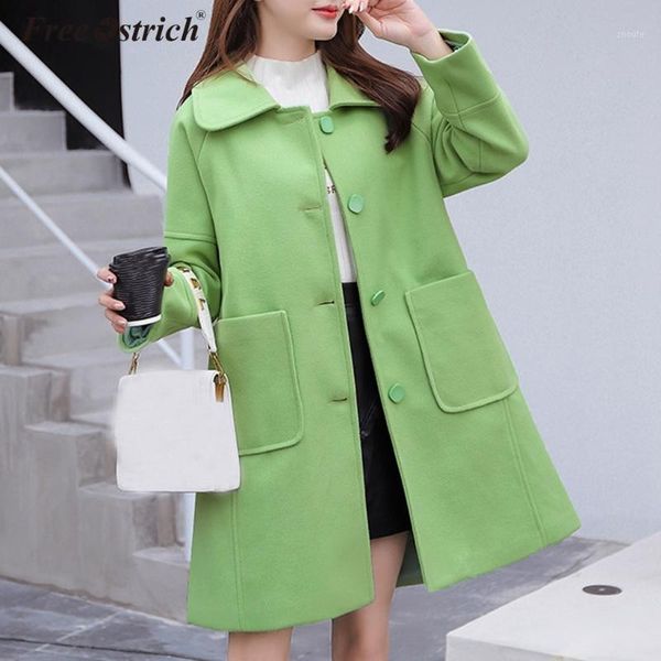 ostrich 2019 autumn and winter woolen coat female mid-long solid temperament women's popular woolen coat n301, Black
ostrich 2019 autumn and winter woolen coat female mid-long solid temperament women's popular woolen coat n301, Black