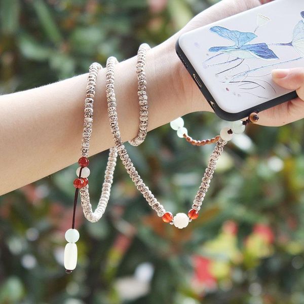 ethnic wind mobile phone rope bodhi long hanging necklace mobile phone chain necklace pendant pendant rope accessories1, Bronze;silver
ethnic wind mobile phone rope bodhi long hanging necklace mobile phone chain necklace pendant pendant rope accessories1, Bronze;silver