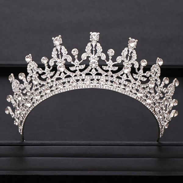 vintage bridal crown rhinestone crystal crownsilver color princess crowns wedding hair accessories queen crown bridal tiara crown, Slivery;golden
vintage bridal crown rhinestone crystal crownsilver color princess crowns wedding hair accessories queen crown bridal tiara crown, Slivery;golden