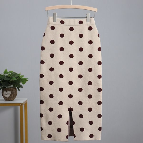 2021 new women knit polk dot pencil skirt female autumn winter high waist bodycon vintage split thick stretchy sweater skirts lk2a, Black
2021 new women knit polk dot pencil skirt female autumn winter high waist bodycon vintage split thick stretchy sweater skirts lk2a, Black