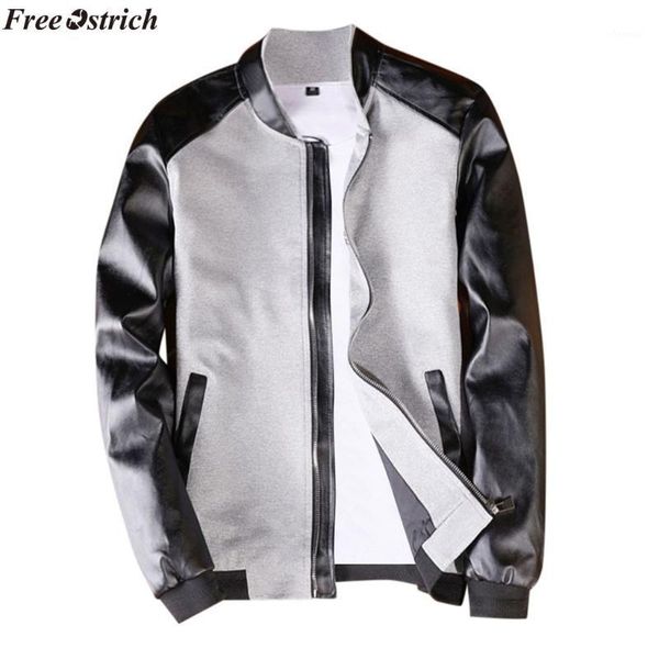 ostrich men jacket 2020 men's winter casual fashion patchwork pocket jacket zipper outwear coat ,windproof1, Black;brown
ostrich men jacket 2020 men's winter casual fashion patchwork pocket jacket zipper outwear coat ,windproof1, Black;brown