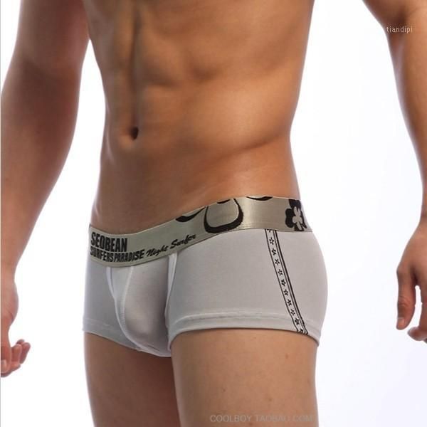men's boxers underwear seobean male boxers coon slim low-waist hip bag small trunk1, Black;white
men's boxers underwear seobean male boxers coon slim low-waist hip bag small trunk1, Black;white
