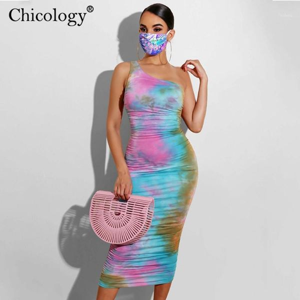 chicology tie dye print neon bodycon midi dress one sholuder bandage outfit women 2020 summer party clothes lady streetwear1, Black;gray
chicology tie dye print neon bodycon midi dress one sholuder bandage outfit women 2020 summer party clothes lady streetwear1, Black;gray