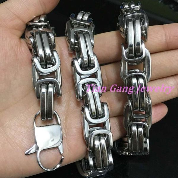 fashion gift 12/15mm mens chain boys necklace silver color byzantine link stainless steel necklace/bracelet 7-40inch
fashion gift 12/15mm mens chain boys necklace silver color byzantine link stainless steel necklace/bracelet 7-40inch