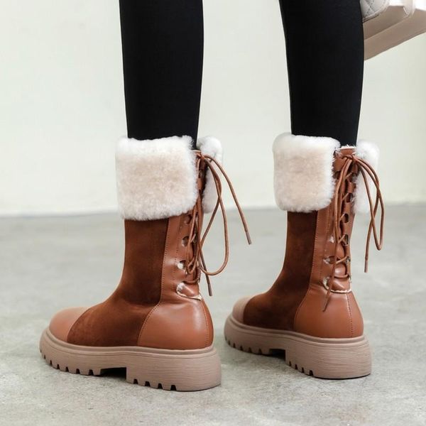 boots warm fur and headband furry winter shoes women 2021 trend round toe platform chunky heels cross-tied snow ankle lady, Black
boots warm fur and headband furry winter shoes women 2021 trend round toe platform chunky heels cross-tied snow ankle lady, Black