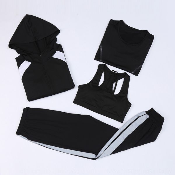 new yoga set outdoor sports exercise four piece women's fitness suit sweat absorption quick dry outdoor exercise fitness bgekd, Gray
new yoga set outdoor sports exercise four piece women's fitness suit sweat absorption quick dry outdoor exercise fitness bgekd, Gray