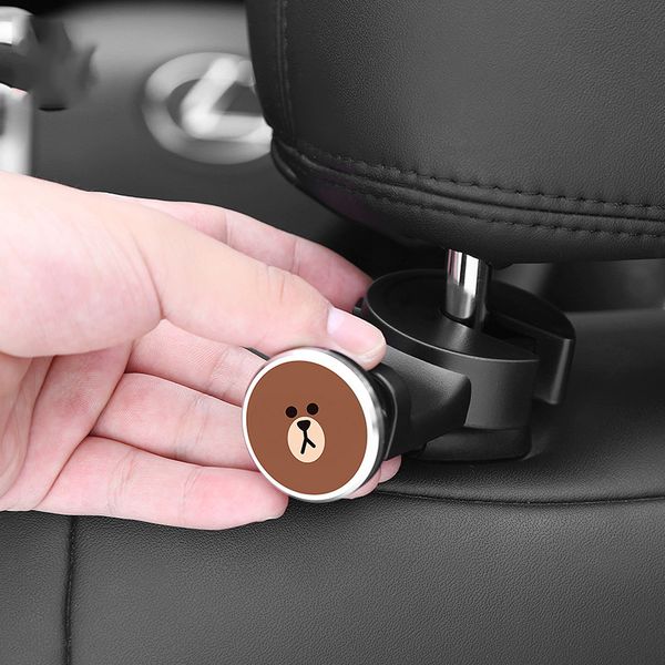 1pc bear brown seat back hook multi-functional hidden magnetic mobile phone holder auto storage car accessories
1pc bear brown seat back hook multi-functional hidden magnetic mobile phone holder auto storage car accessories