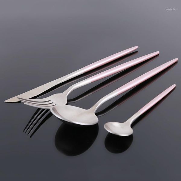 new pink handle stainless steel cutlery set stainless steel cutlery set plated dinnerware creative dinner fork knife1
new pink handle stainless steel cutlery set stainless steel cutlery set plated dinnerware creative dinner fork knife1