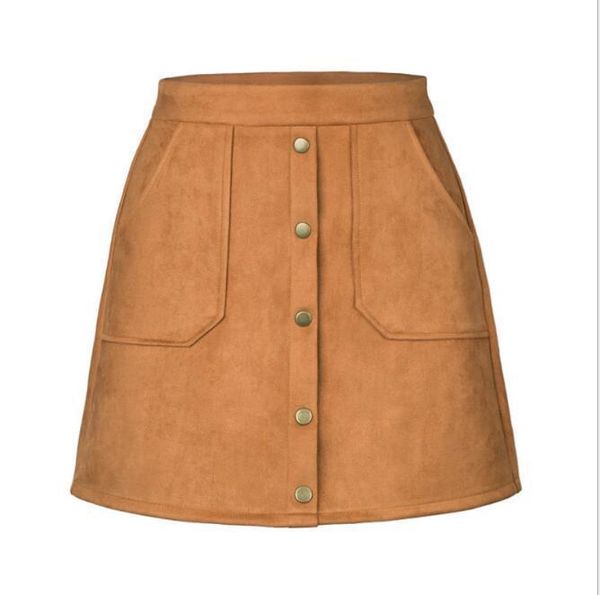 skirts european and american women's high-waist buttons suede a-line body-hugging long for women womens 2021, Black
skirts european and american women's high-waist buttons suede a-line body-hugging long for women womens 2021, Black