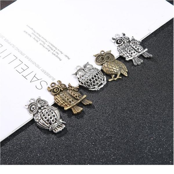 vintage mixed 10/20pcs metal owl birds animal charms beads handmade diy for bracelet pendant crafts jewelry making bbypyl
vintage mixed 10/20pcs metal owl birds animal charms beads handmade diy for bracelet pendant crafts jewelry making bbypyl