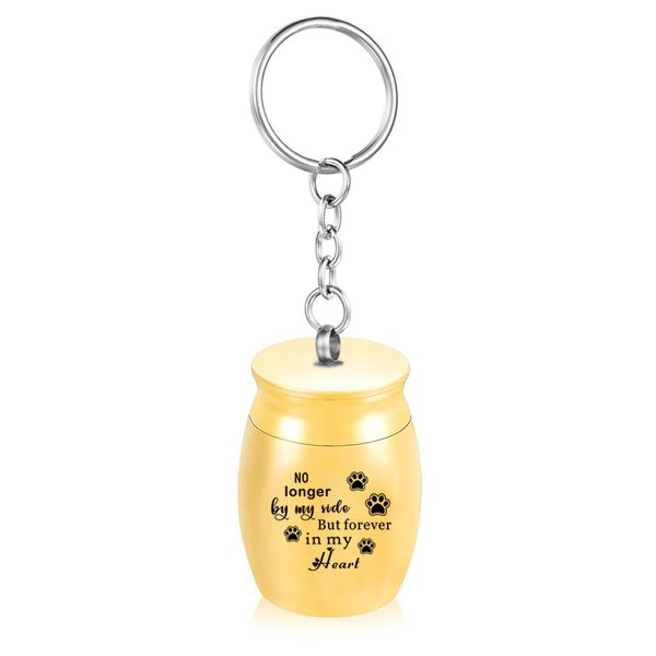 30x40mm paws print urn necklace cremation urn for ashes keepsake keychain memorial necklace with fill kit, Silver
30x40mm paws print urn necklace cremation urn for ashes keepsake keychain memorial necklace with fill kit, Silver
