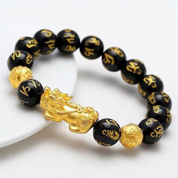 pure copper men's bracelet 2019 new tiktok crystal like lady string obsidian bracelet obsidian six string string r9srn, Golden;silver
pure copper men's bracelet 2019 new tiktok crystal like lady string obsidian bracelet obsidian six string string r9srn, Golden;silver