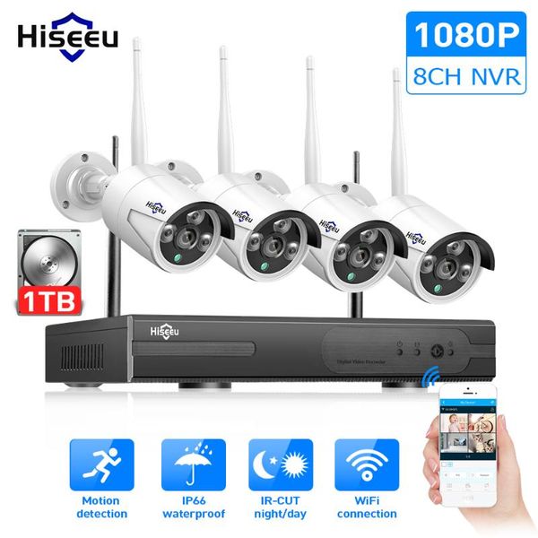 wireless camera kits hiseeu 8ch cctv system 1080p 1tb hdd 2mp nvr ip ir-cut outdoor security video surveillance kit
wireless camera kits hiseeu 8ch cctv system 1080p 1tb hdd 2mp nvr ip ir-cut outdoor security video surveillance kit