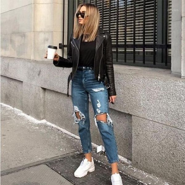 wepbel women's casual mid-waist denim jeans autumn fashion hole bleached ripped washed jeans straight pants1, Blue
wepbel women's casual mid-waist denim jeans autumn fashion hole bleached ripped washed jeans straight pants1, Blue