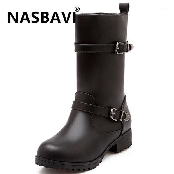 boots 2021 warm snow women winter mid-calf low-heeled pu leather metal belt buckle waterproof big size 34-431, Black
boots 2021 warm snow women winter mid-calf low-heeled pu leather metal belt buckle waterproof big size 34-431, Black