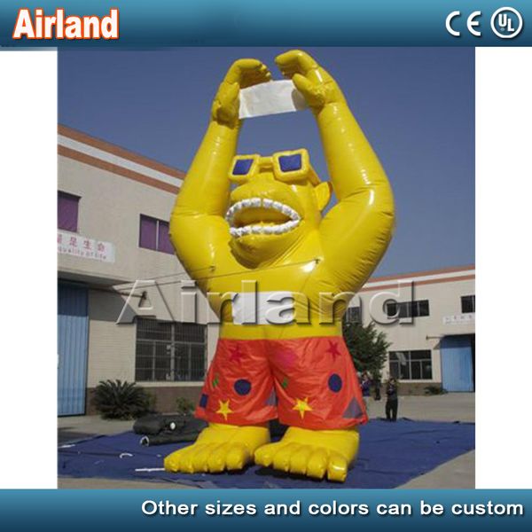 custom 10mh giant yellow king kong inflatables gorilla with big teeth inflatable animal model for outdoor advertising
custom 10mh giant yellow king kong inflatables gorilla with big teeth inflatable animal model for outdoor advertising