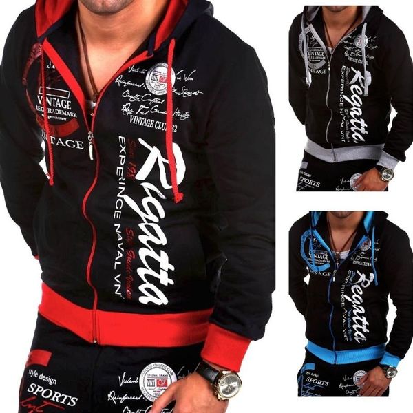 vogue spring autumn men fashion track suit men casual printing 2 piece set male zipper slim sweatsuit boyfriend gifts nice new, Gray
vogue spring autumn men fashion track suit men casual printing 2 piece set male zipper slim sweatsuit boyfriend gifts nice new, Gray
