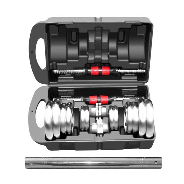 2 in 1 15kg/20kg dumbbell barbell set dumbbell with connecting tube for home exercises gym fitness equipment
2 in 1 15kg/20kg dumbbell barbell set dumbbell with connecting tube for home exercises gym fitness equipment