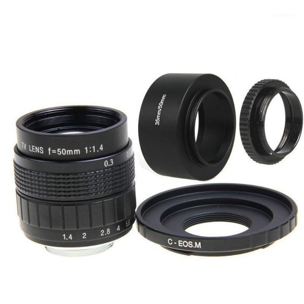 other cctv cameras fujian 50mm f1.4 movie lens + c mount +lens hood +macro ring for canon eos m m2 m3 m101
other cctv cameras fujian 50mm f1.4 movie lens + c mount +lens hood +macro ring for canon eos m m2 m3 m101