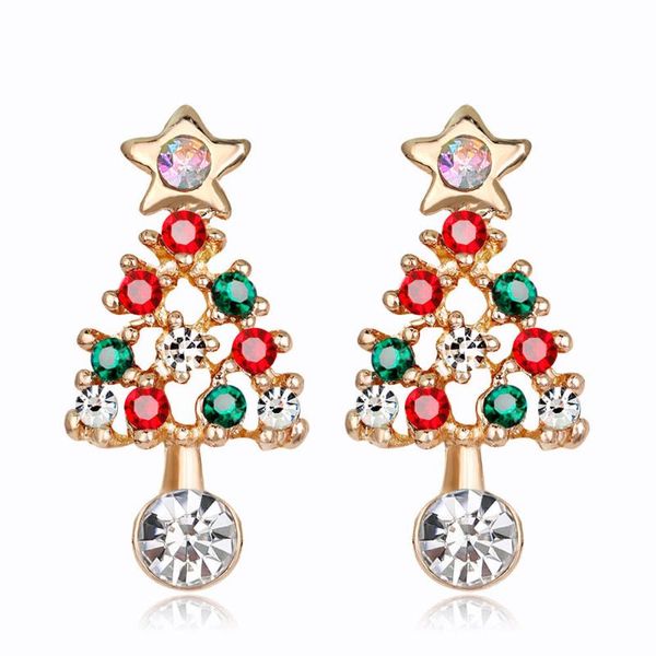 stud ivonne creative christmas ornaments fashionable tree crystal earrings iadies fashion jewelry gifts 2021, Golden;silver
stud ivonne creative christmas ornaments fashionable tree crystal earrings iadies fashion jewelry gifts 2021, Golden;silver